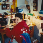 1988 Me at my desk