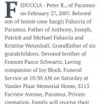 Peter Fiduccia obituary