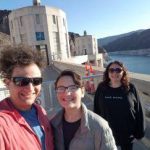 Family visits Hoover Dam